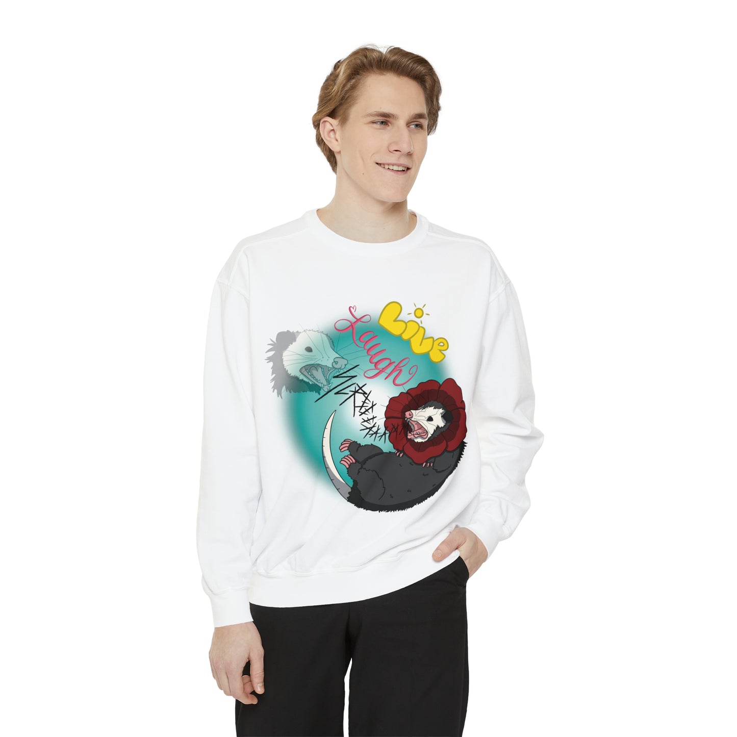 Live Laugh Scream Sweatshirt