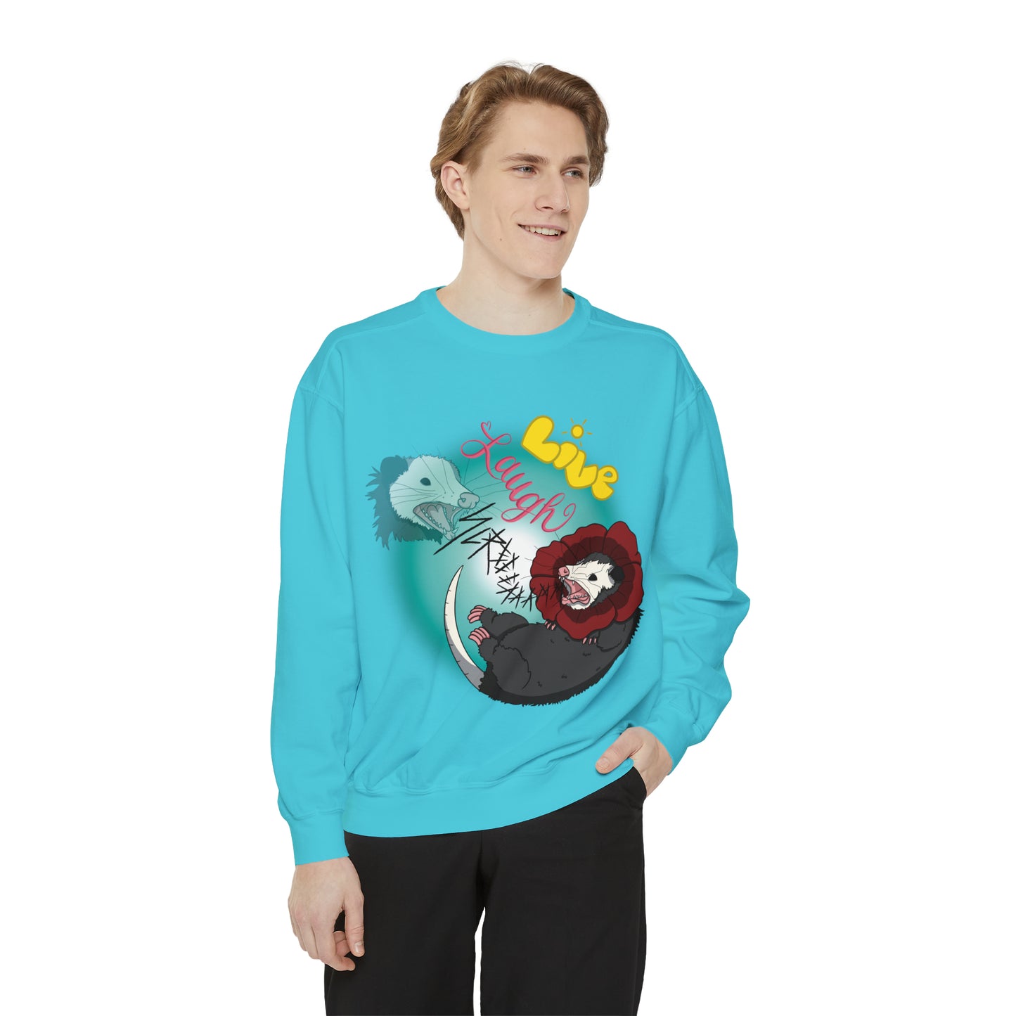 Live Laugh Scream Sweatshirt