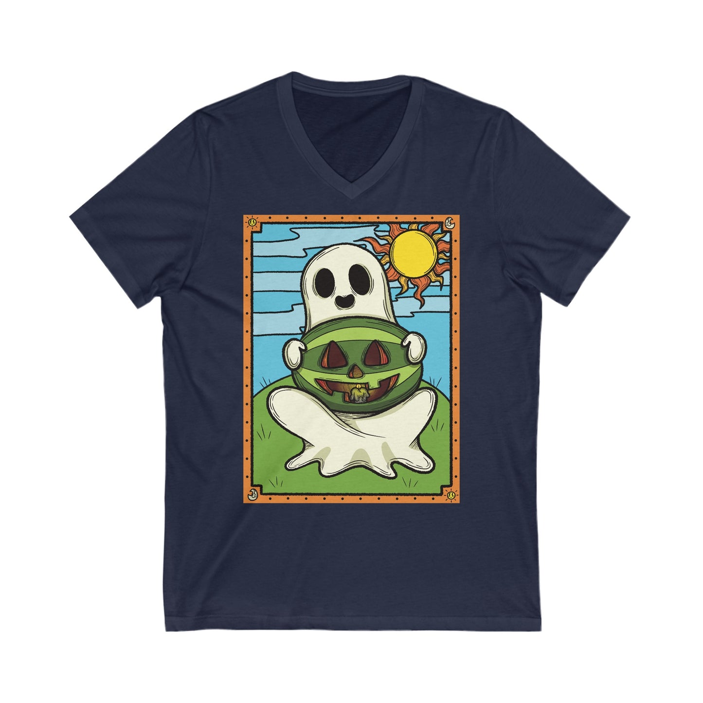 Spooky Summer Vibes V-Neck Tee