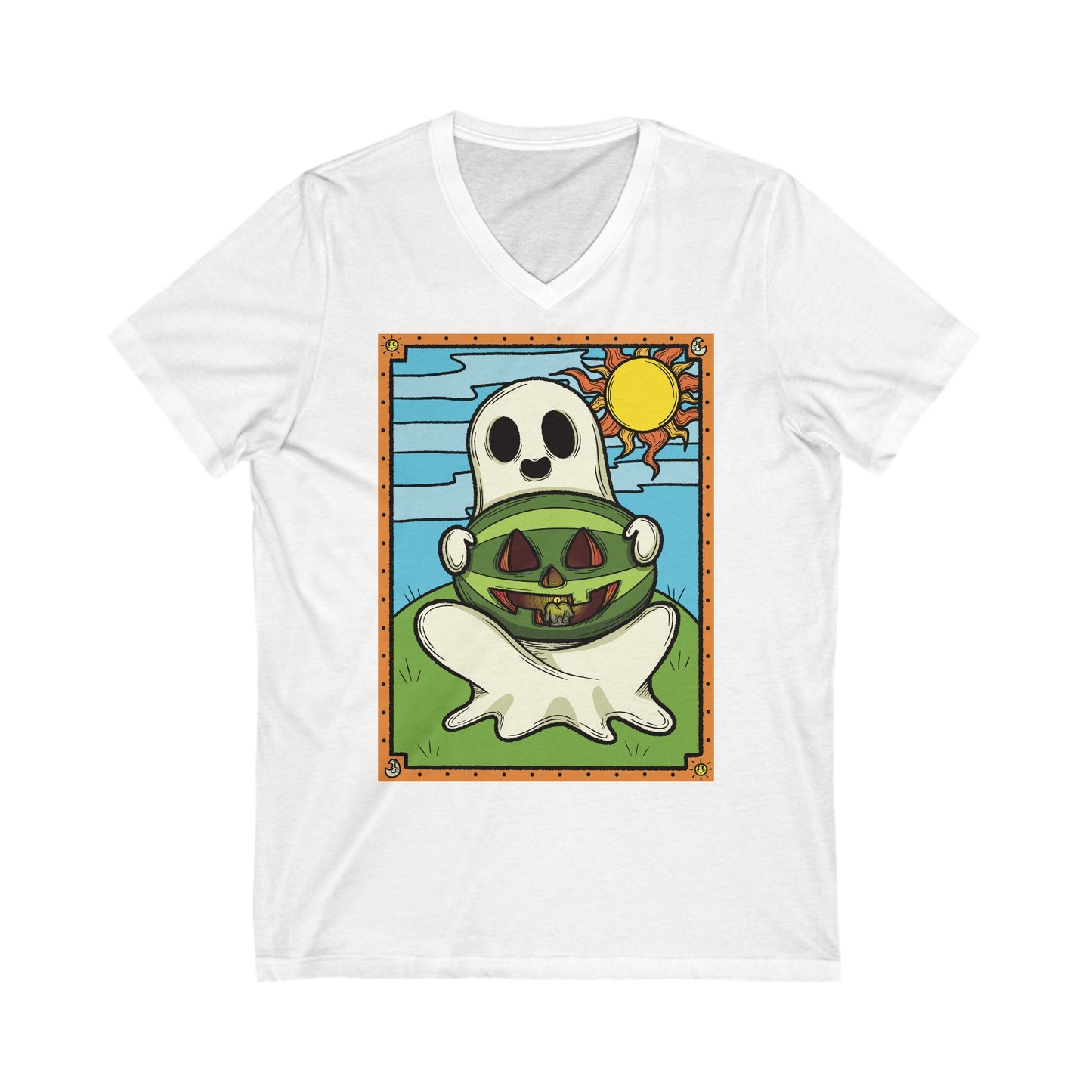 Spooky Summer Vibes V-Neck Tee