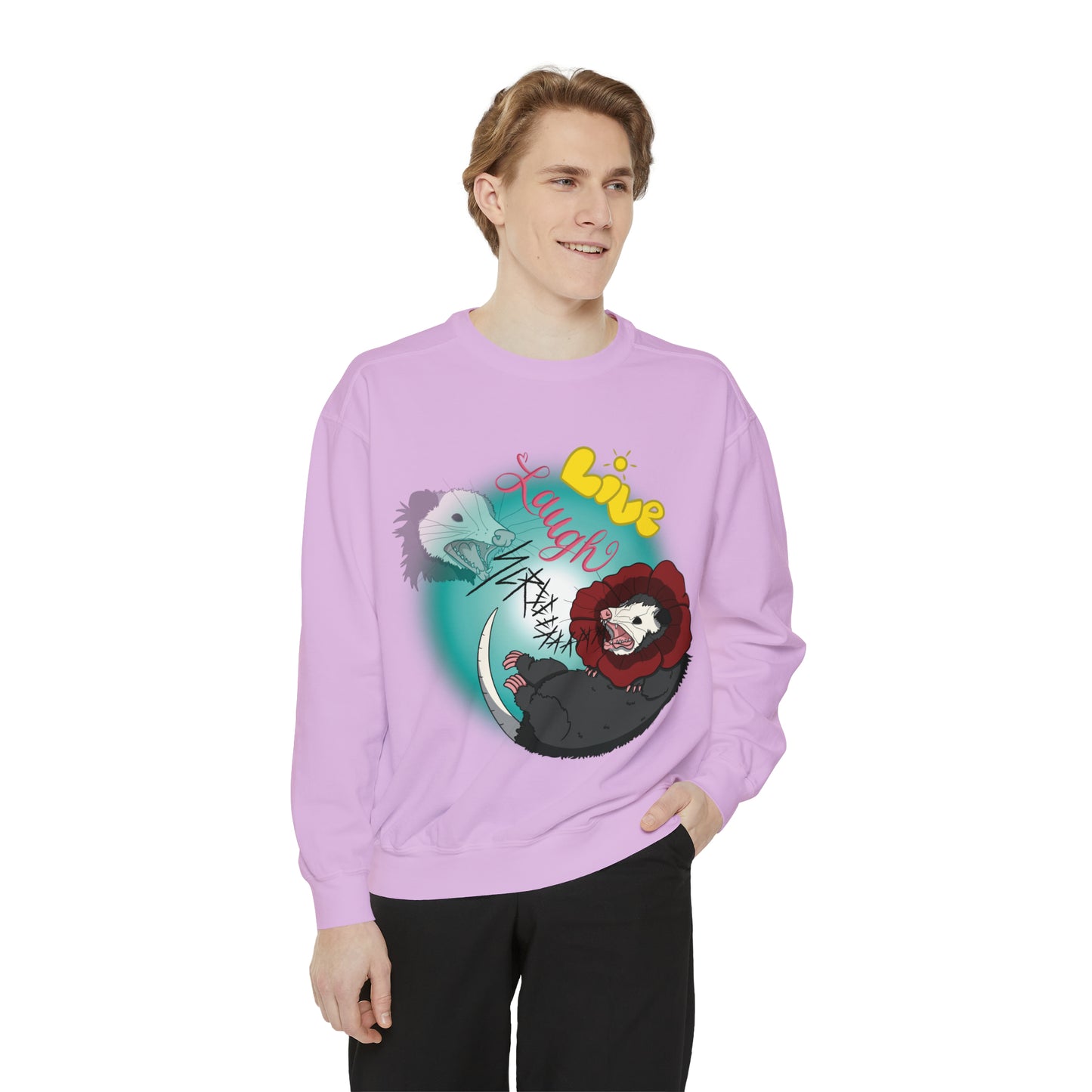 Live Laugh Scream Sweatshirt