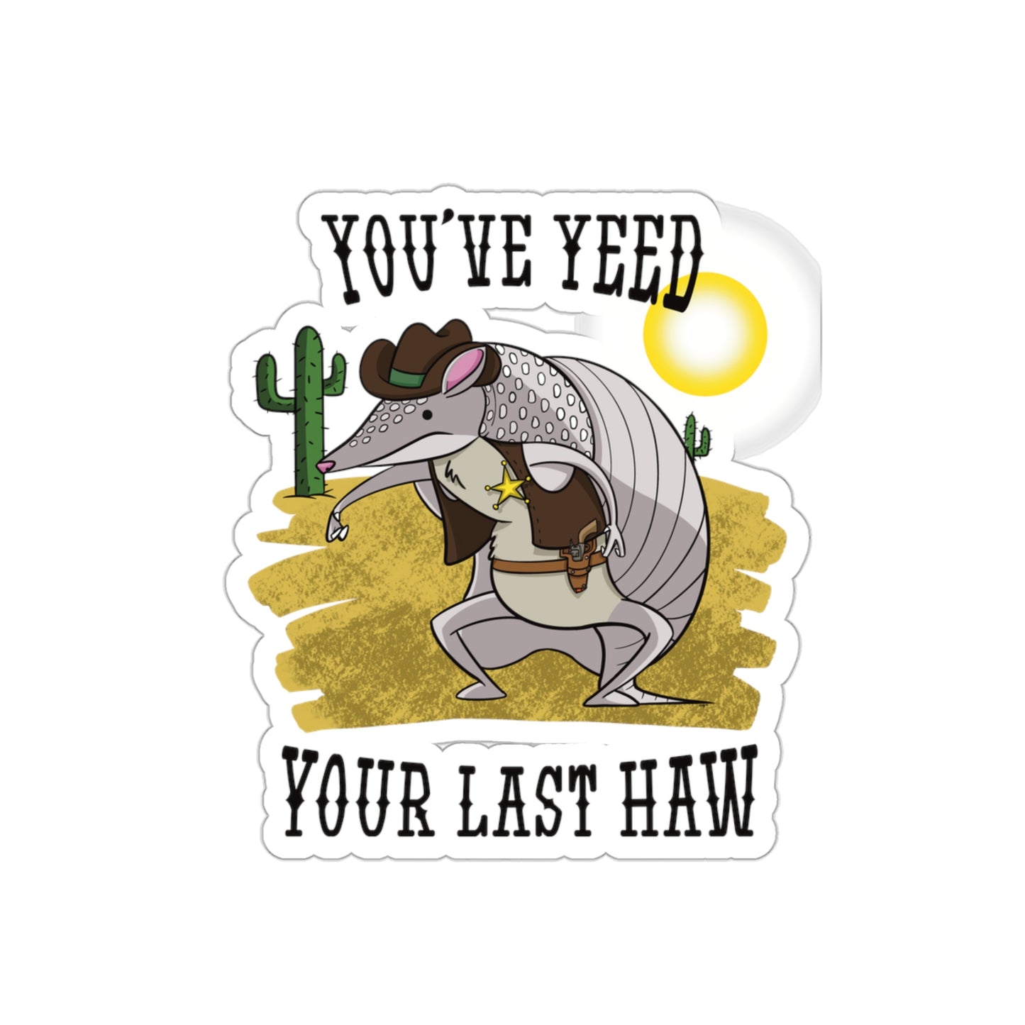 Yee Haw Sticker