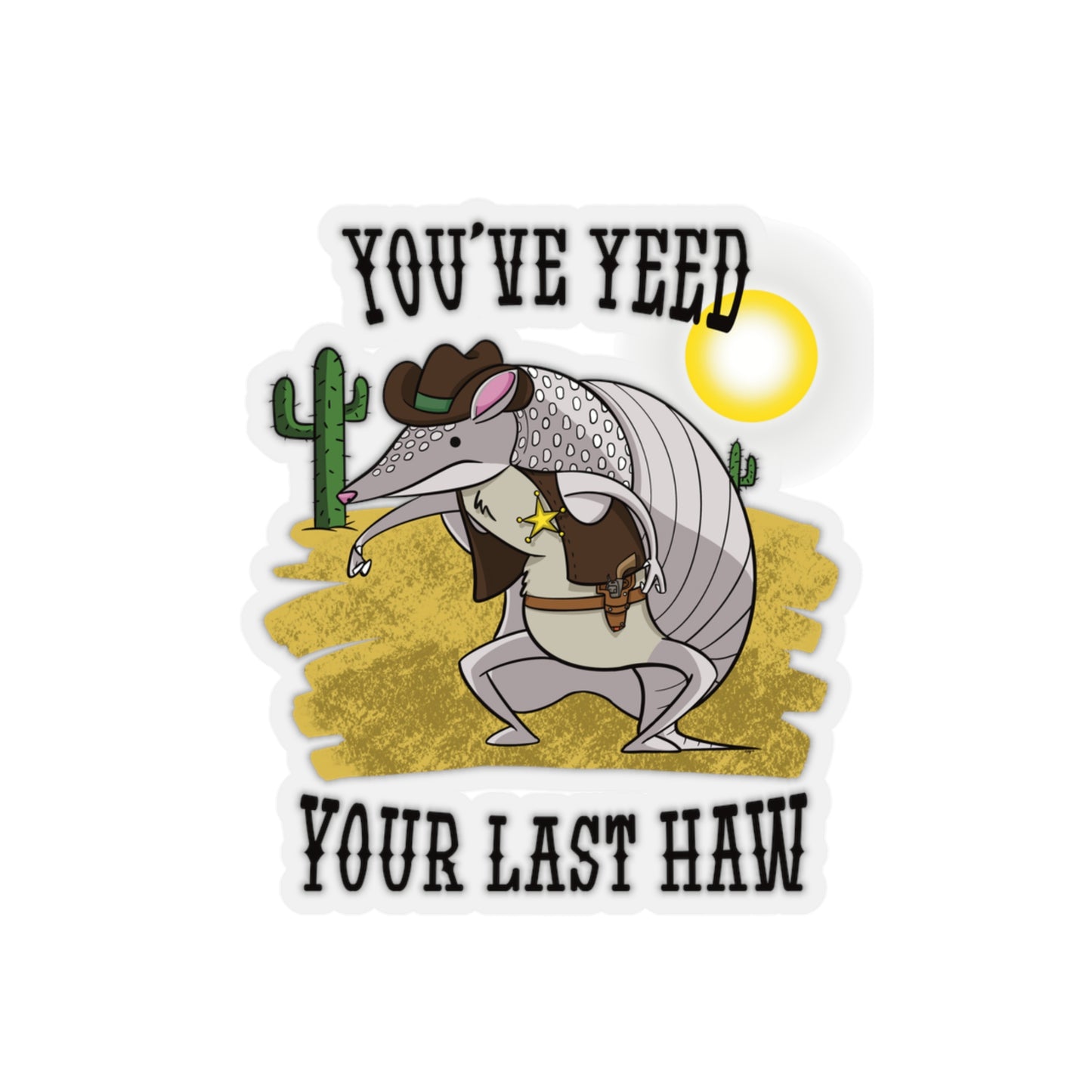 Yee Haw Sticker