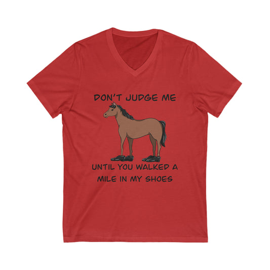 No judgement V-Neck Tee