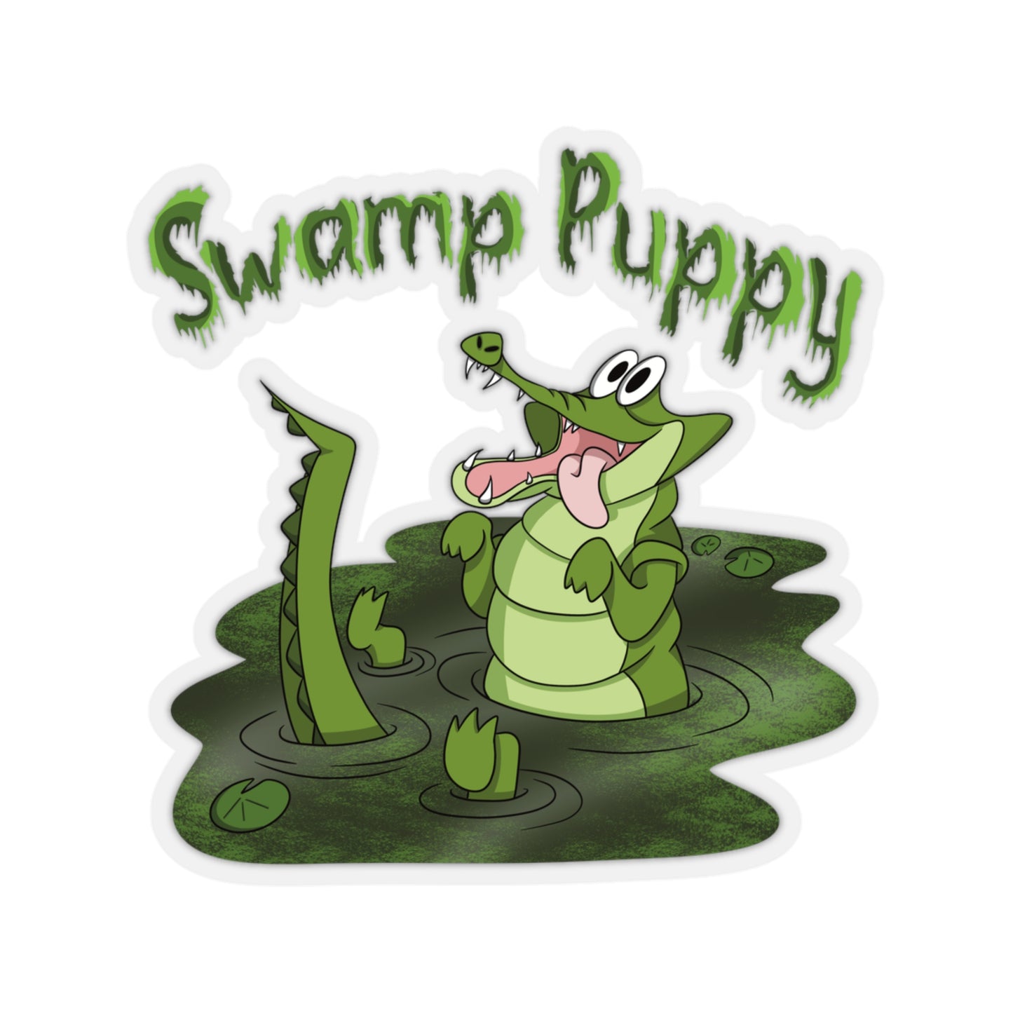 Swamp Puppy Sticker