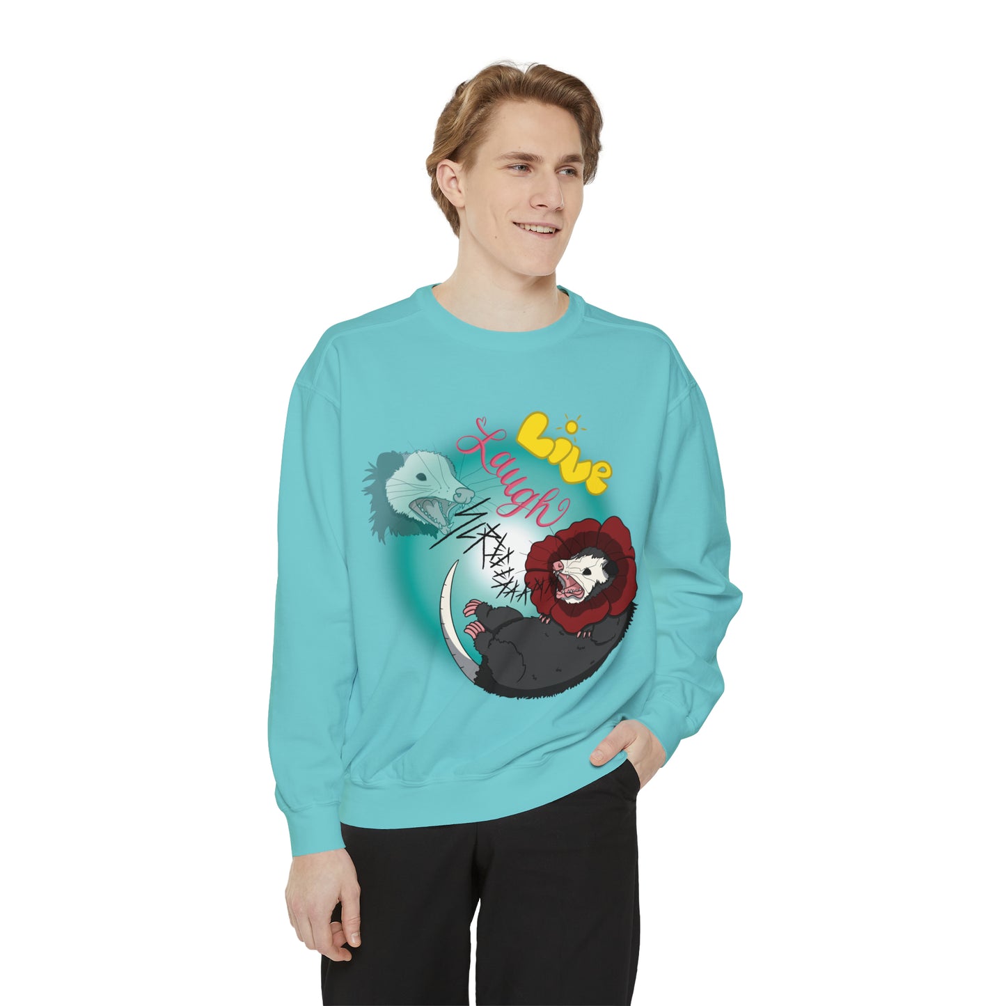 Live Laugh Scream Sweatshirt