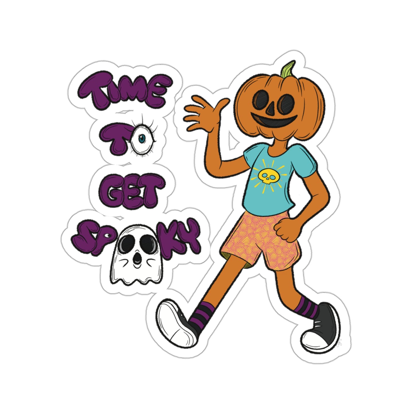 Spooky Time Sticker