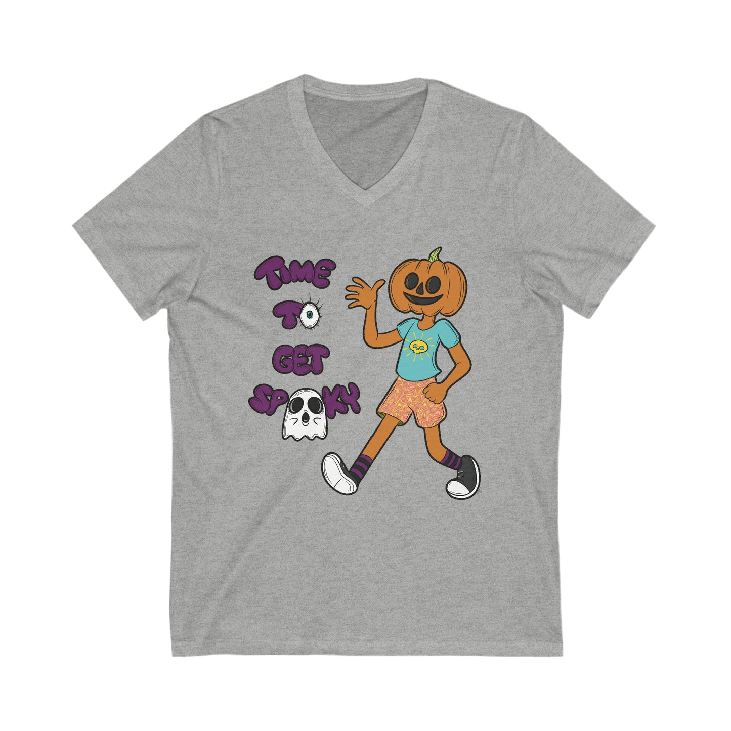 Spooky Time V-Neck