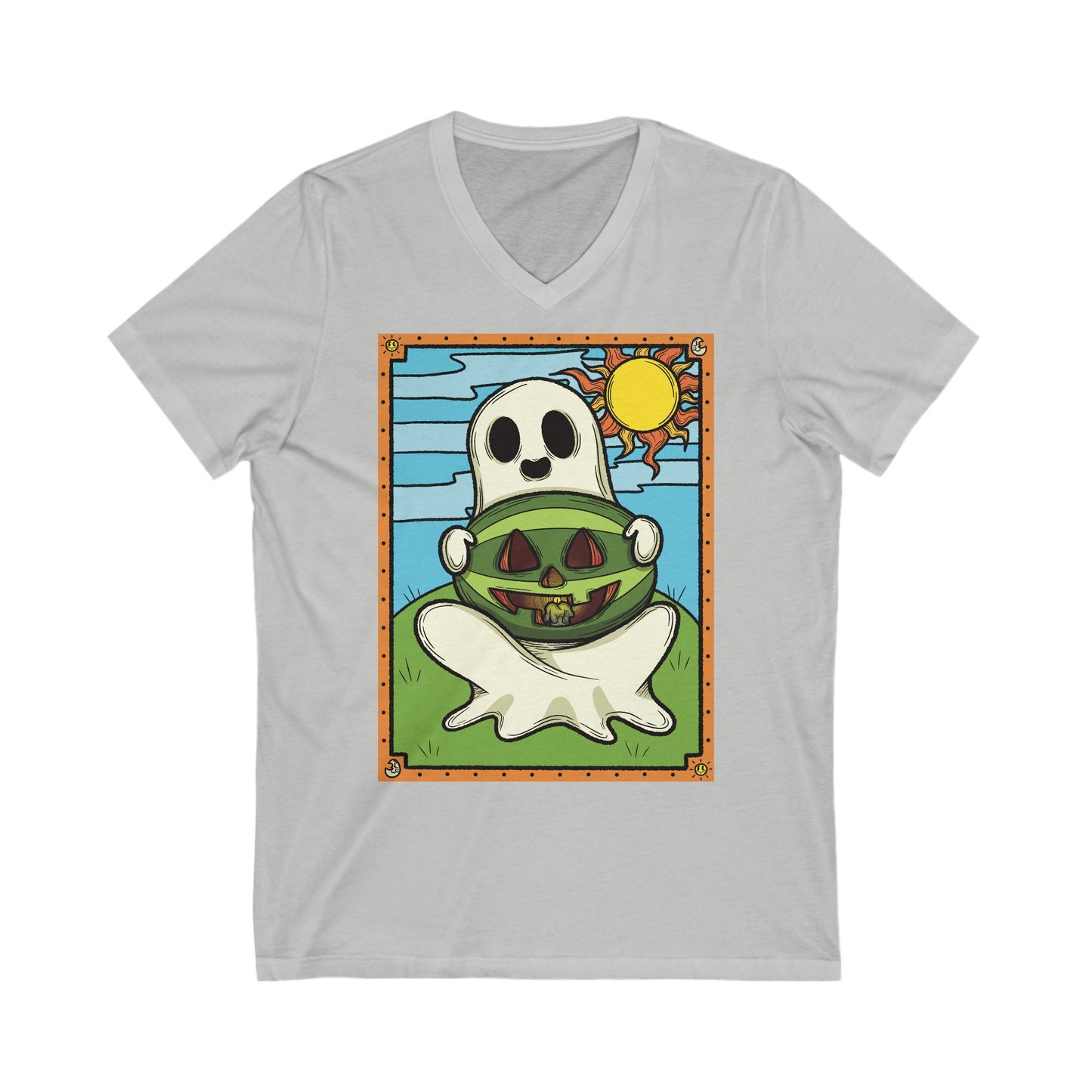 Spooky Summer Vibes V-Neck Tee